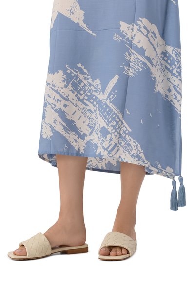 Кожаные шлепанцы parco BOTTEGA VENETA, арт. 837737/V2ED0, фото 3