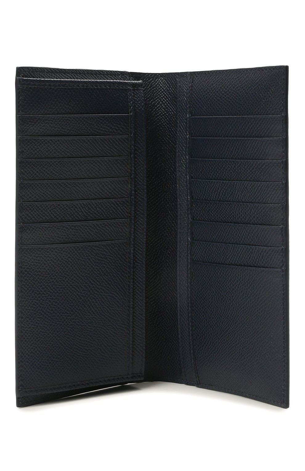 Кожаное портмоне DOLCE & GABBANA синего цвета по цене 41050 руб., арт. BP1670/AI359, фото 3 Кожаное портмоне DOLCE & GABBANA, арт. BP1670/AI359, фото 3