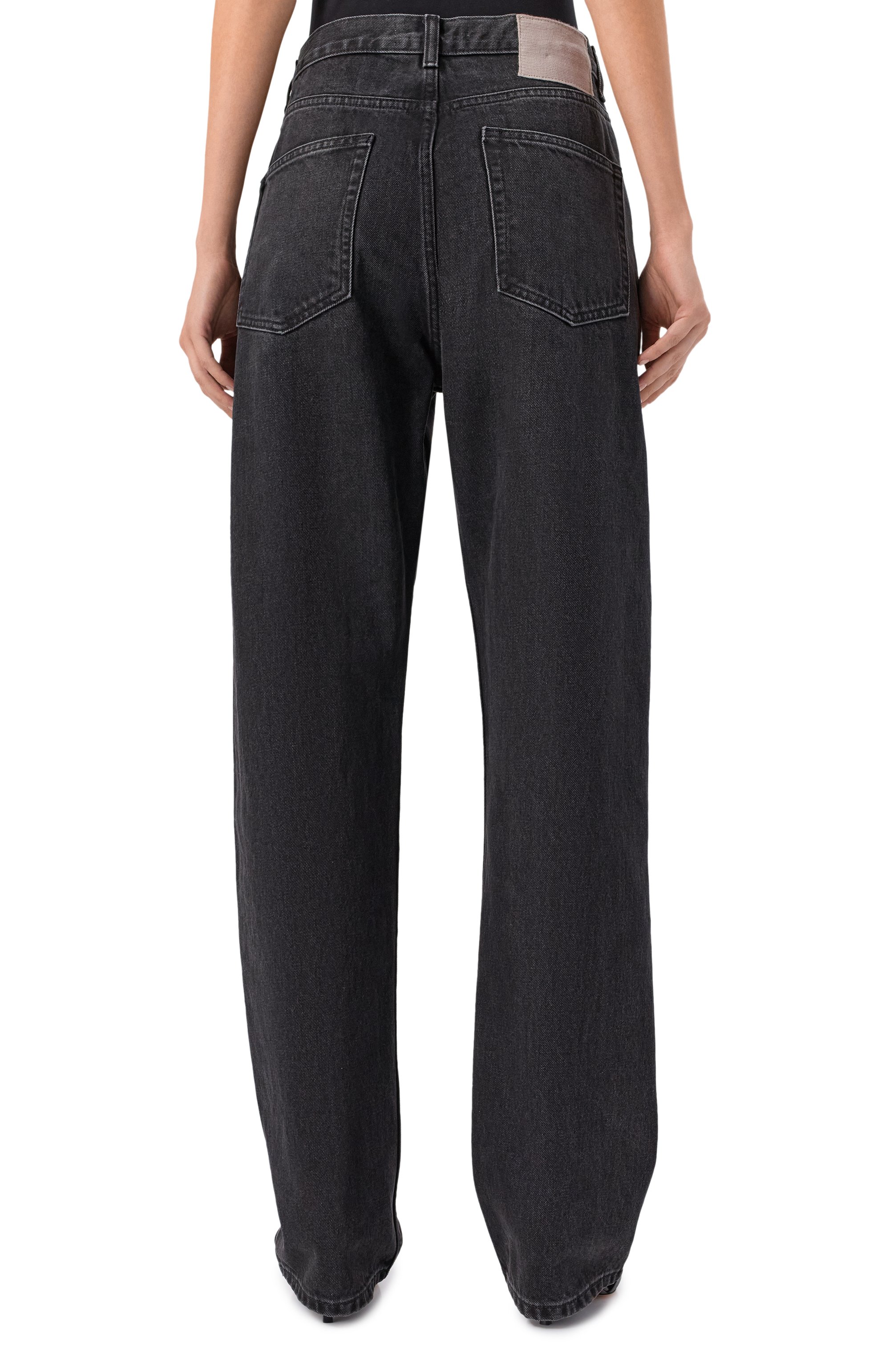 Джинсы AYA MUSE черного цвета по цене 65950 руб., арт. AMBR2539, фото 4 Джинсы AYA MUSE, арт. AMBR2539, фото 4