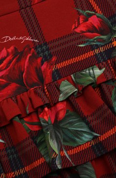 Хлопковая юбка DOLCE & GABBANA, арт. L54I66/HS7MH/2-6, фото 3