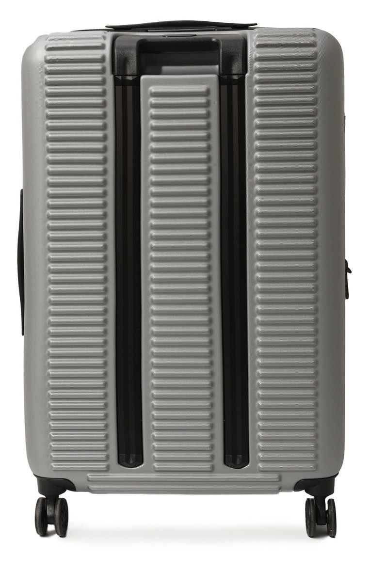 Женский чемодан tank case medium MANDARINA DUCK серебряного цвета, арт. FSV23-002 | Фото 6 (Материал: Пластик; Размер: medium)