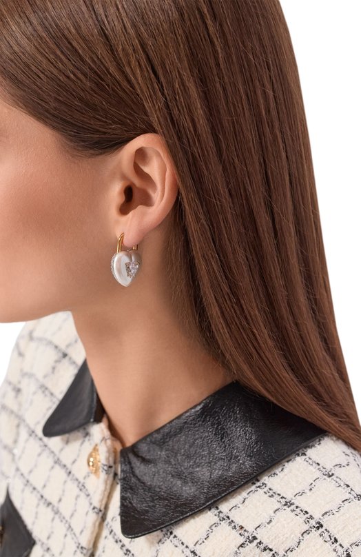 Серьги Idyllia Swarovski 5737297 Белый  5737297 Фото 2