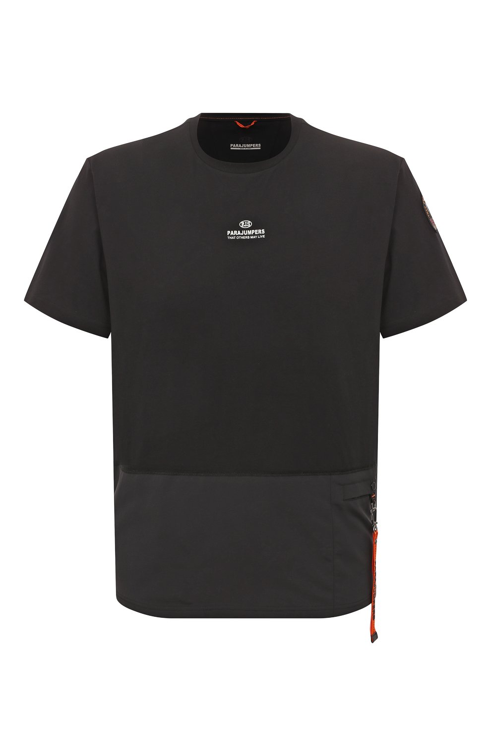 Хлопковая футболка PARAJUMPERS, арт. 23SM-PM TEE RE08/CLINT, фото 1
