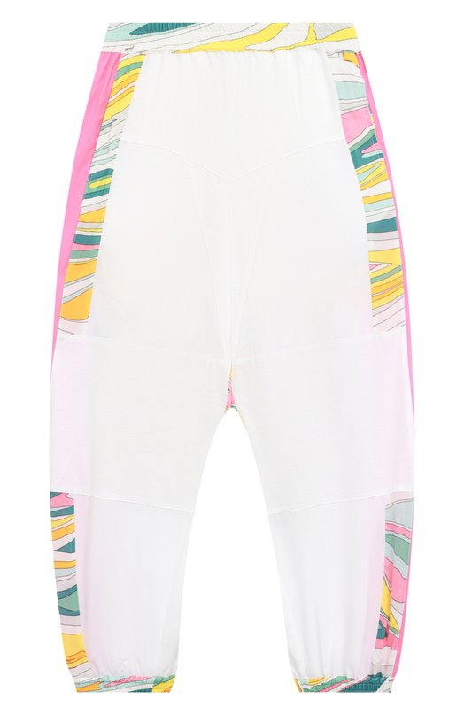 

Хлопковые джоггеры Emilio Pucci, Белый