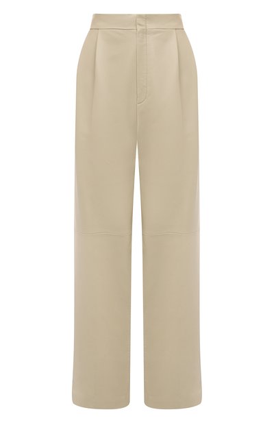 Женские кожаные брюки GUCCI, арт. 671376 XNAPL