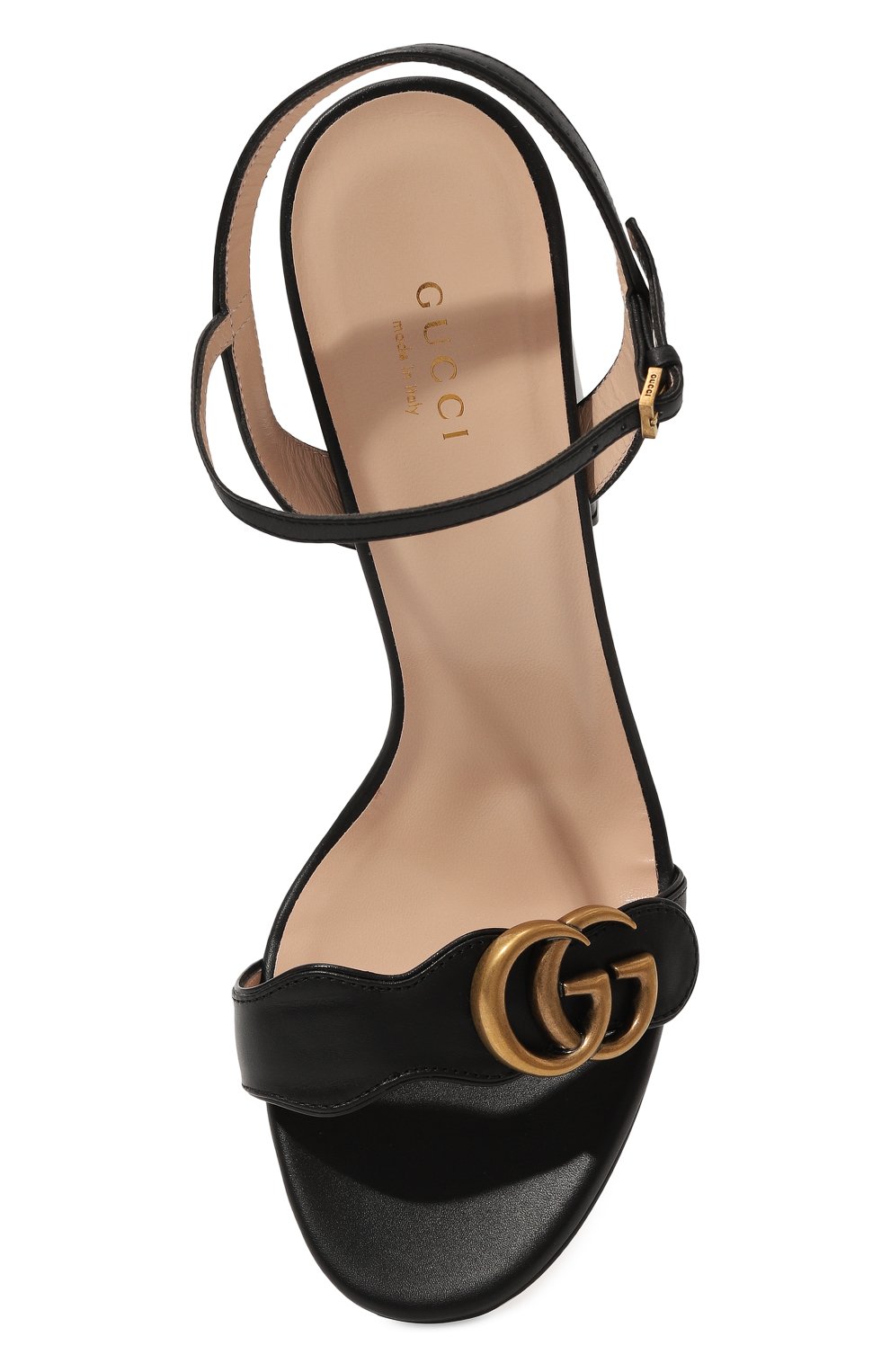 Кожаные босоножки marmont GUCCI, арт. 573021 A3N00, фото 6