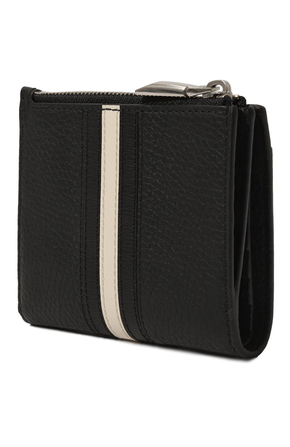 Кожаное портмоне BALLY черного цвета по цене 39950 руб., арт. MLW04E/VT434, фото 2 Кожаное портмоне BALLY, арт. MLW04E/VT434, фото 2