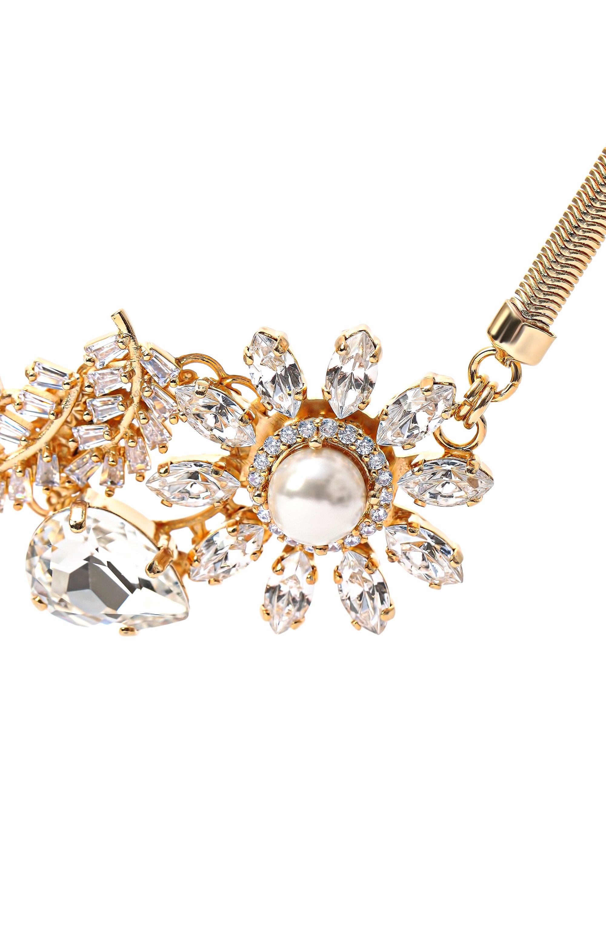 Колье ANTON HEUNIS золотого цвета по цене 28450 руб., арт. CLR1.32, фото 3 Колье ANTON HEUNIS, арт. CLR1.32, фото 3