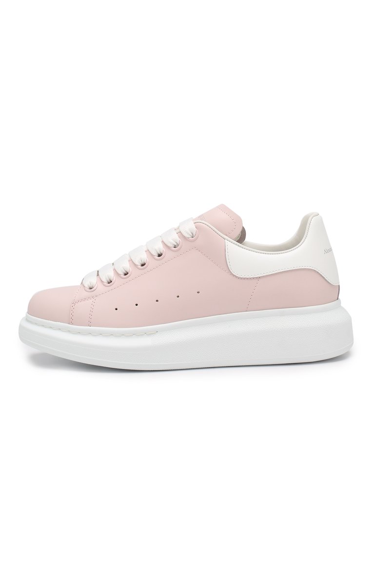 Кожаные кеды ALEXANDER MCQUEEN, арт. 558943/WHGP5, фото 1