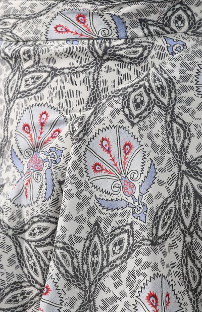 Юбка с принтом ISABEL MARANT черно-белого цвета по цене 58200 руб., арт. JU0943-19E015I/JACE, фото 5 Юбка с принтом ISABEL MARANT, арт. JU0943-19E015I/JACE, фото 5