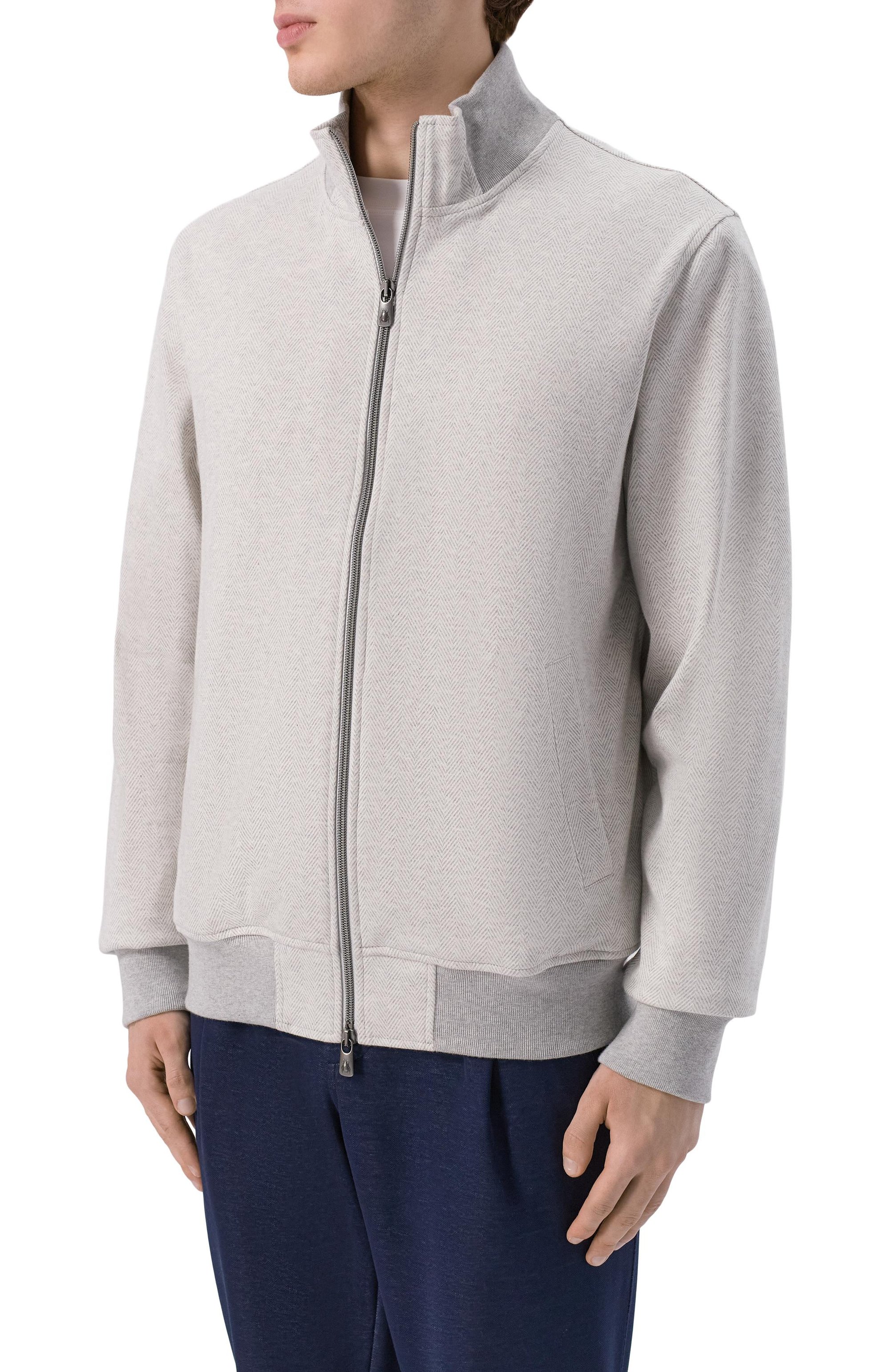 Хлопковая толстовка CAPOBIANCO, арт. 20M460.JC00._002, фото 3