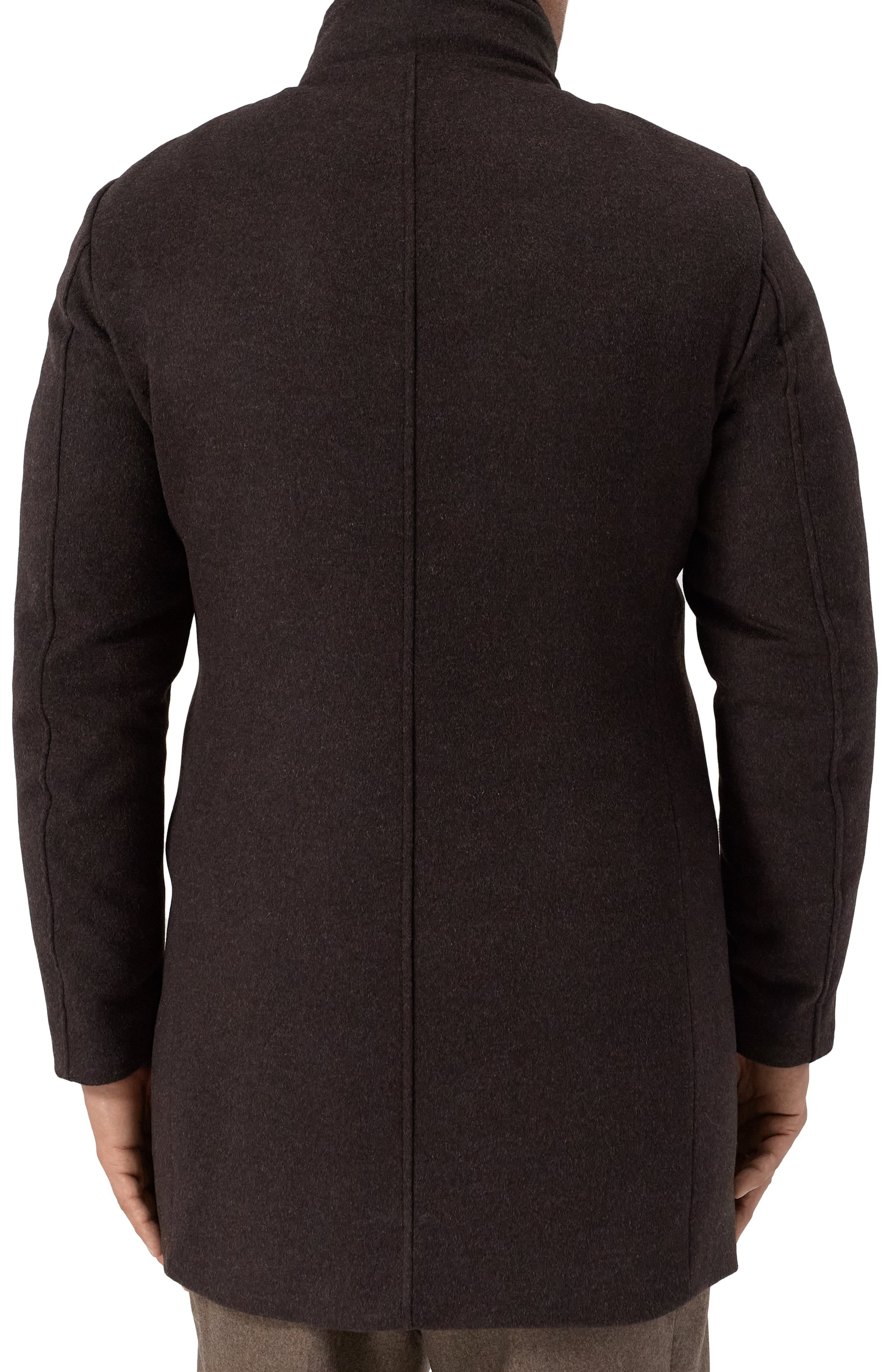 Пальто bond-fur с воротником из овчины MOORER, арт. B0ND/FUR-LE, фото 4