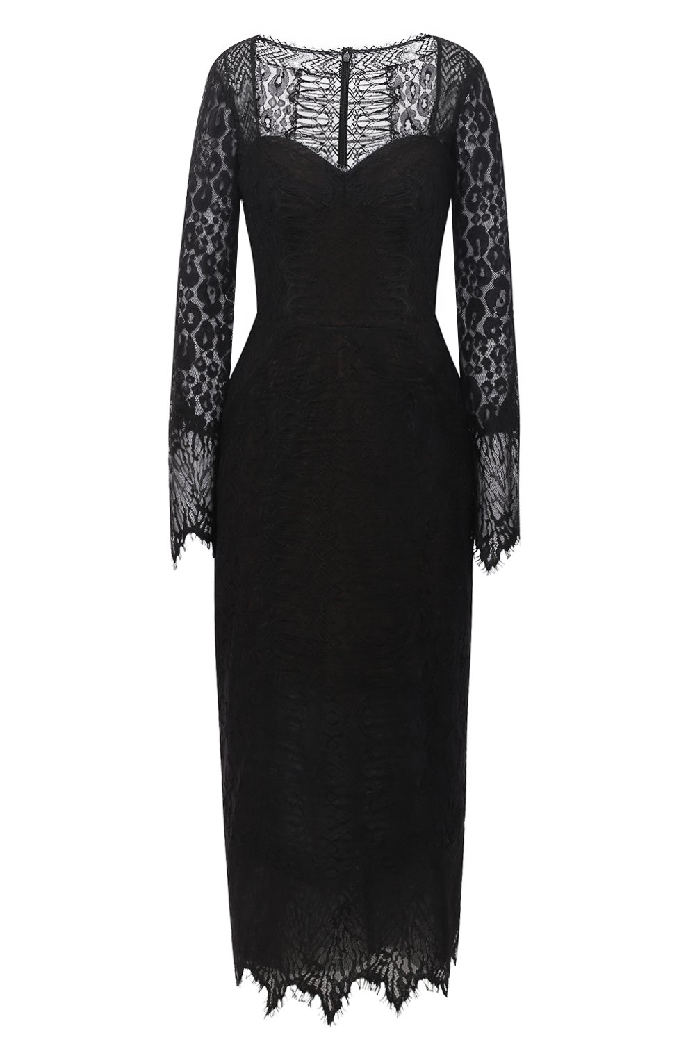 Платье ZUHAIR MURAD черного цвета по цене 359500 руб., арт. DRP20039/LMIX007, фото 1 Платье ZUHAIR MURAD, арт. DRP20039/LMIX007, фото 1