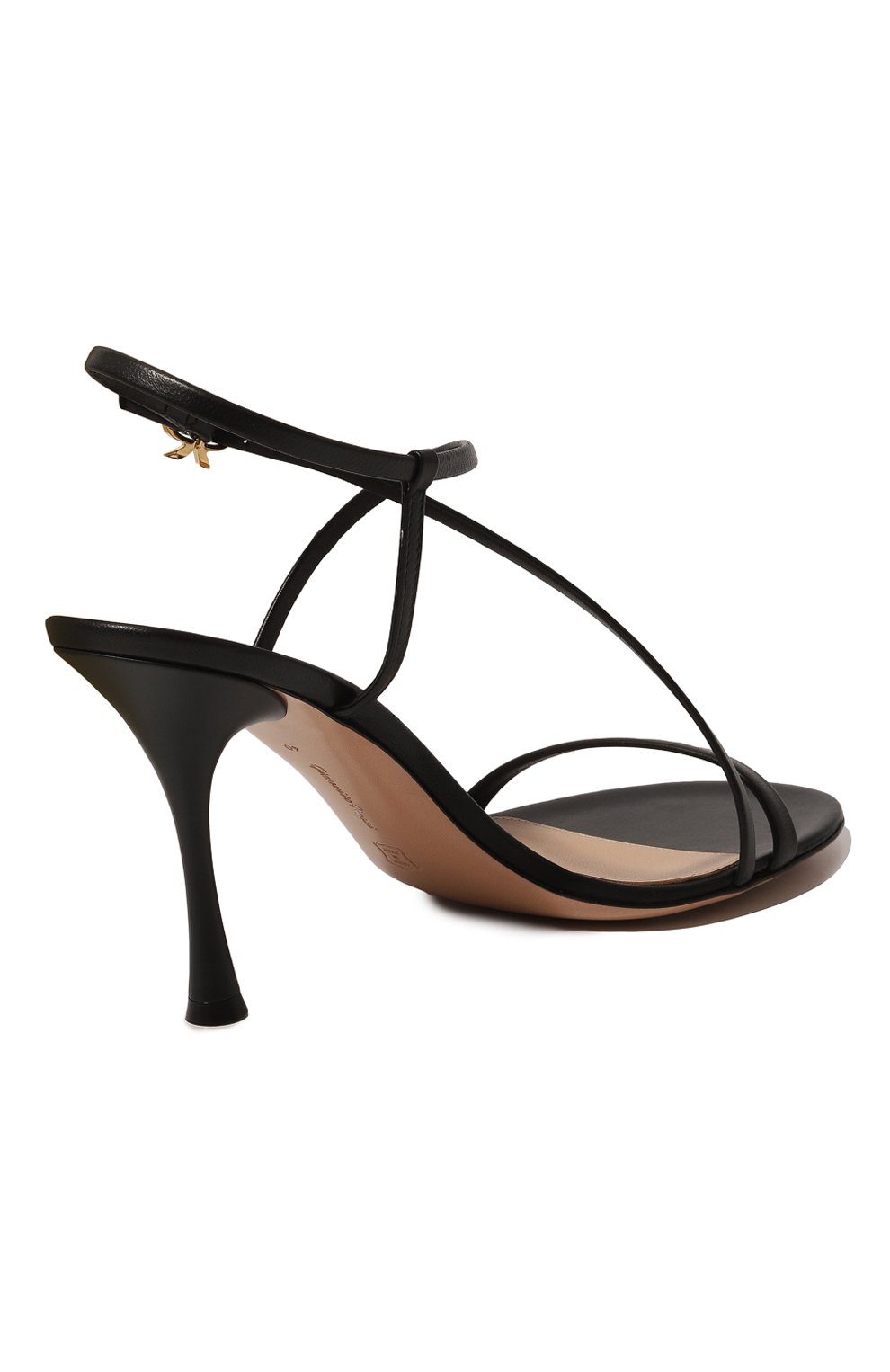 Кожаные босоножки GIANVITO ROSSI, арт. G32222.85LAC.NAPNER0, фото 5