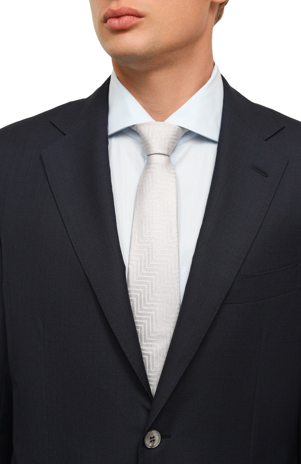 Шелковый галстук LANVIN, арт. 6L8150/J5928, фото 2