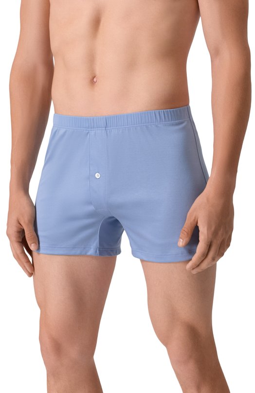 Хлопковые боксеры Zimmerli 286-1446 Голубой  286-1446 Фото 2