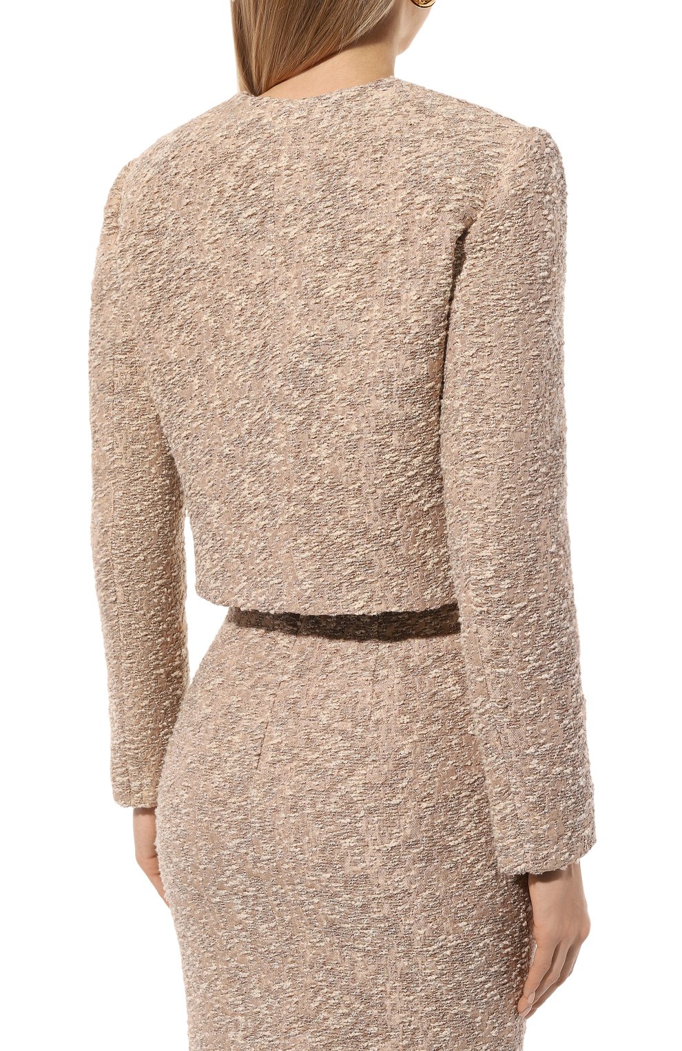 Жакет из хлопка и шелка AKHMADULLINA, арт. 1225.3JT824/C102, фото 4