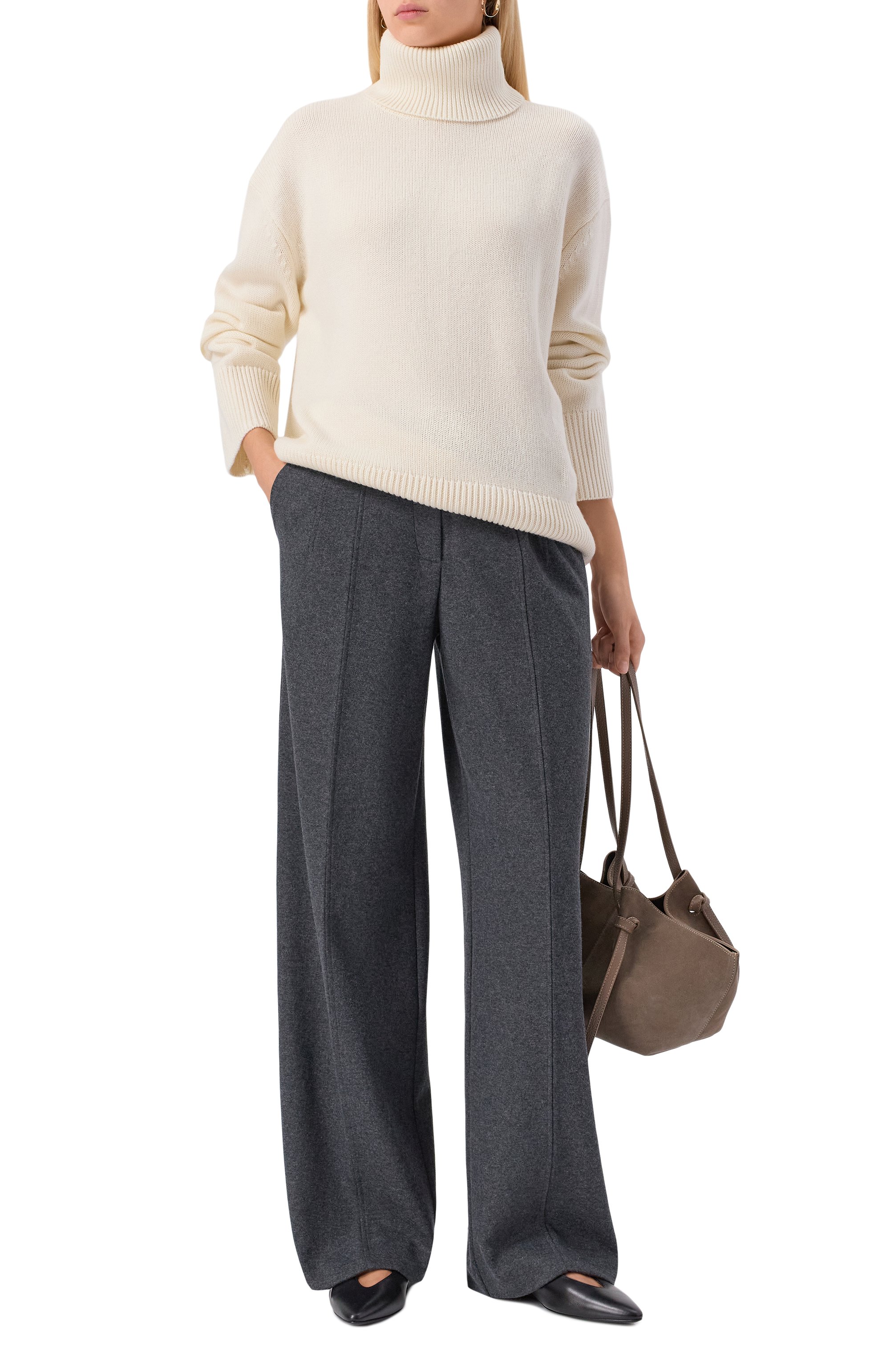 Брюки из шерсти и хлопка 12 STOREEZ, арт. 134997, фото 2