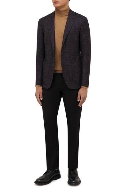 Шерстяные брюки CANALI, арт. V1659/AR03474, фото 2