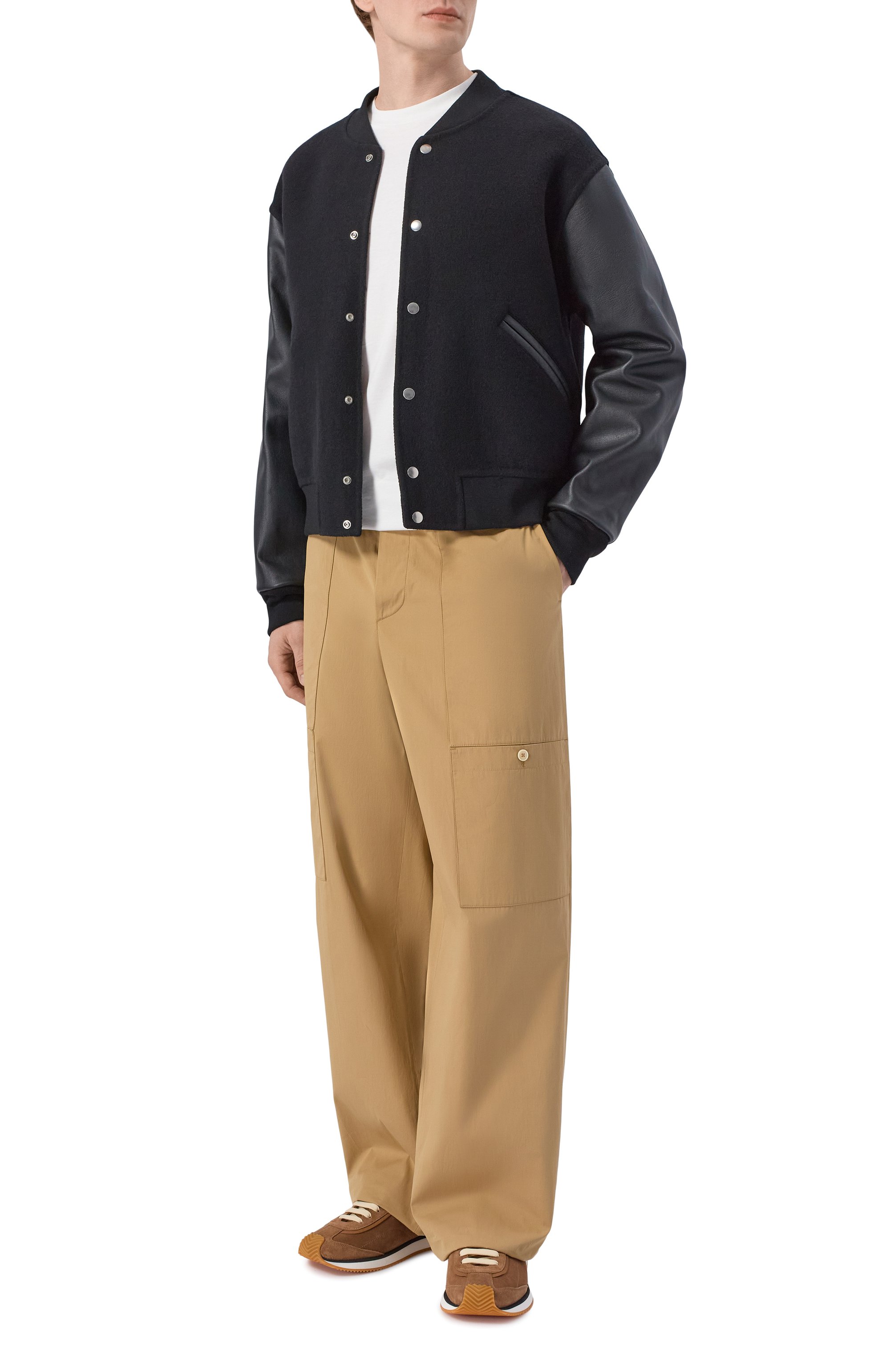 Комбинированный бомбер JIL SANDER, арт. J61SW0039/J40020, фото 2