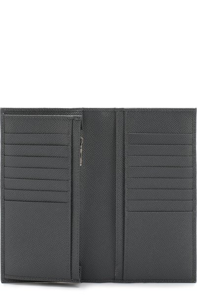 Кожаное портмоне DOLCE & GABBANA серого цвета по цене 41050 руб., арт. BP1670/AI359, фото 3 Кожаное портмоне DOLCE & GABBANA, арт. BP1670/AI359, фото 3