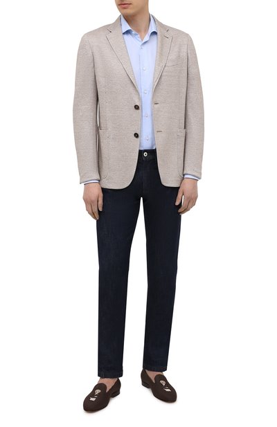 Текстильные лоферы RALPH LAUREN, арт. 815835919, фото 2