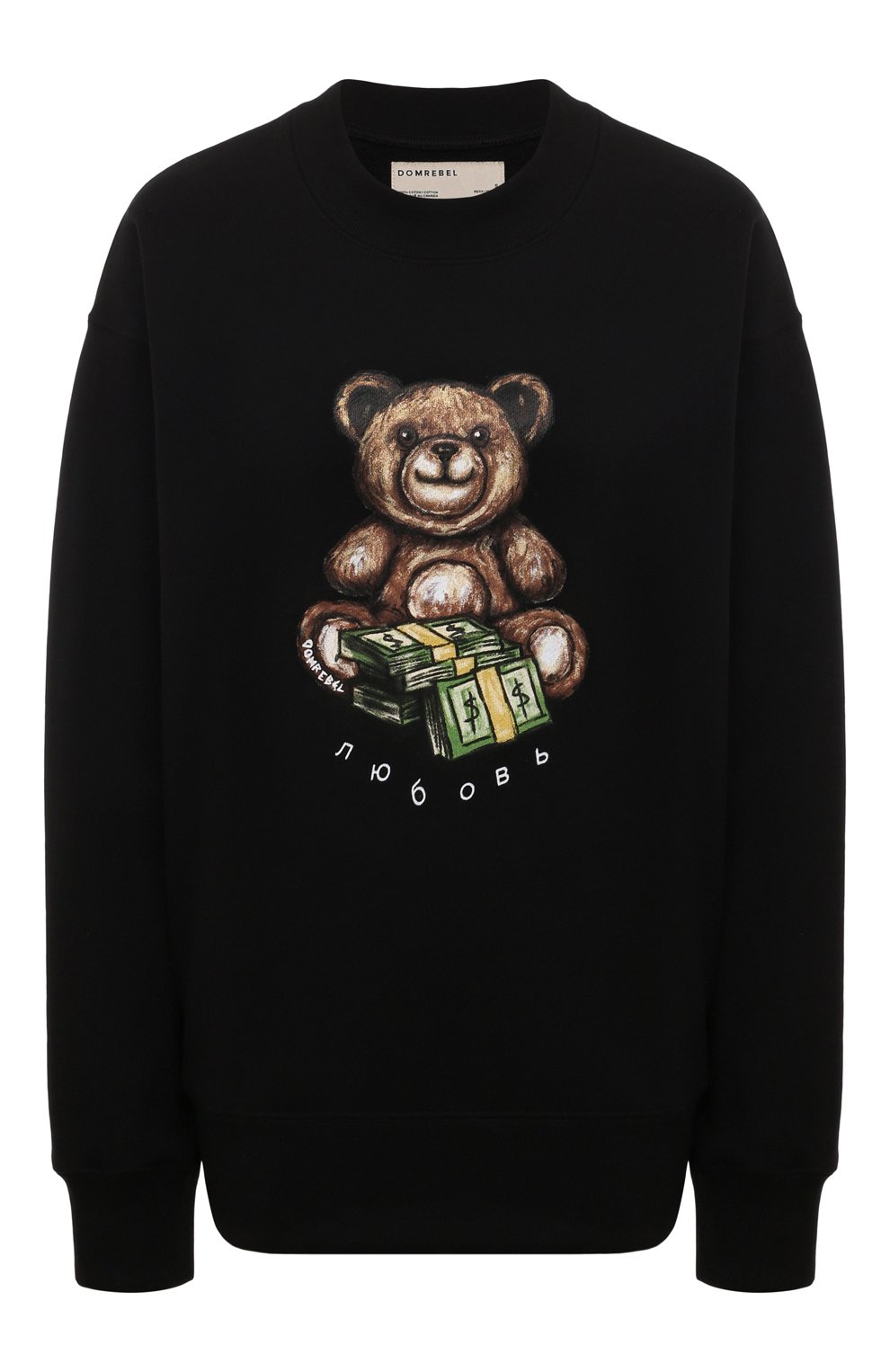 Хлопковый свитшот DOMREBEL, арт. TEDDY CASH/SWEATSHIRT, фото 1