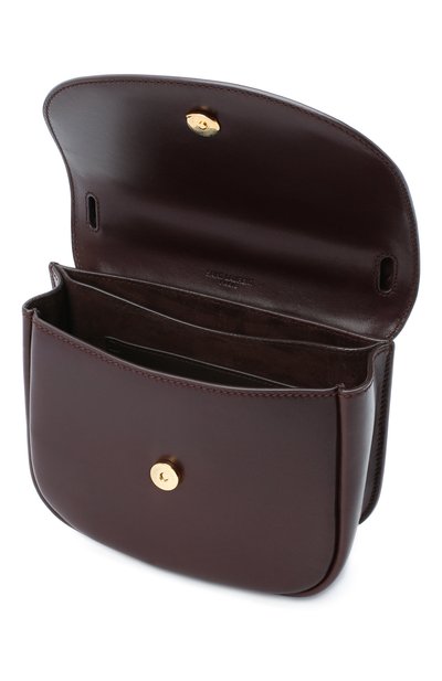 Сумка kaia small SAINT LAURENT бордового цвета по цене 188000 руб., арт. 631564/10F1W, фото 4 Сумка kaia small SAINT LAURENT, арт. 631564/10F1W, фото 4