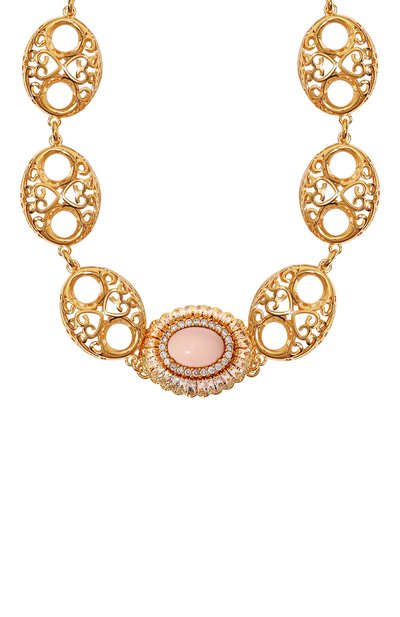 Колье ANTON HEUNIS золотого цвета по цене 26350 руб., арт. SSR1.058, фото 3 Колье ANTON HEUNIS, арт. SSR1.058, фото 3