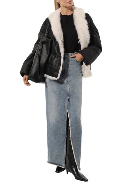 Дубленка из овчины TEGIN, арт. Renaldo-Black, фото 2