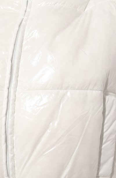 Утепленная куртка PATRIZIA PEPE белого цвета по цене 37800 руб., арт. 8O0085_A304, фото 5 Утепленная куртка PATRIZIA PEPE, арт. 8O0085_A304, фото 5