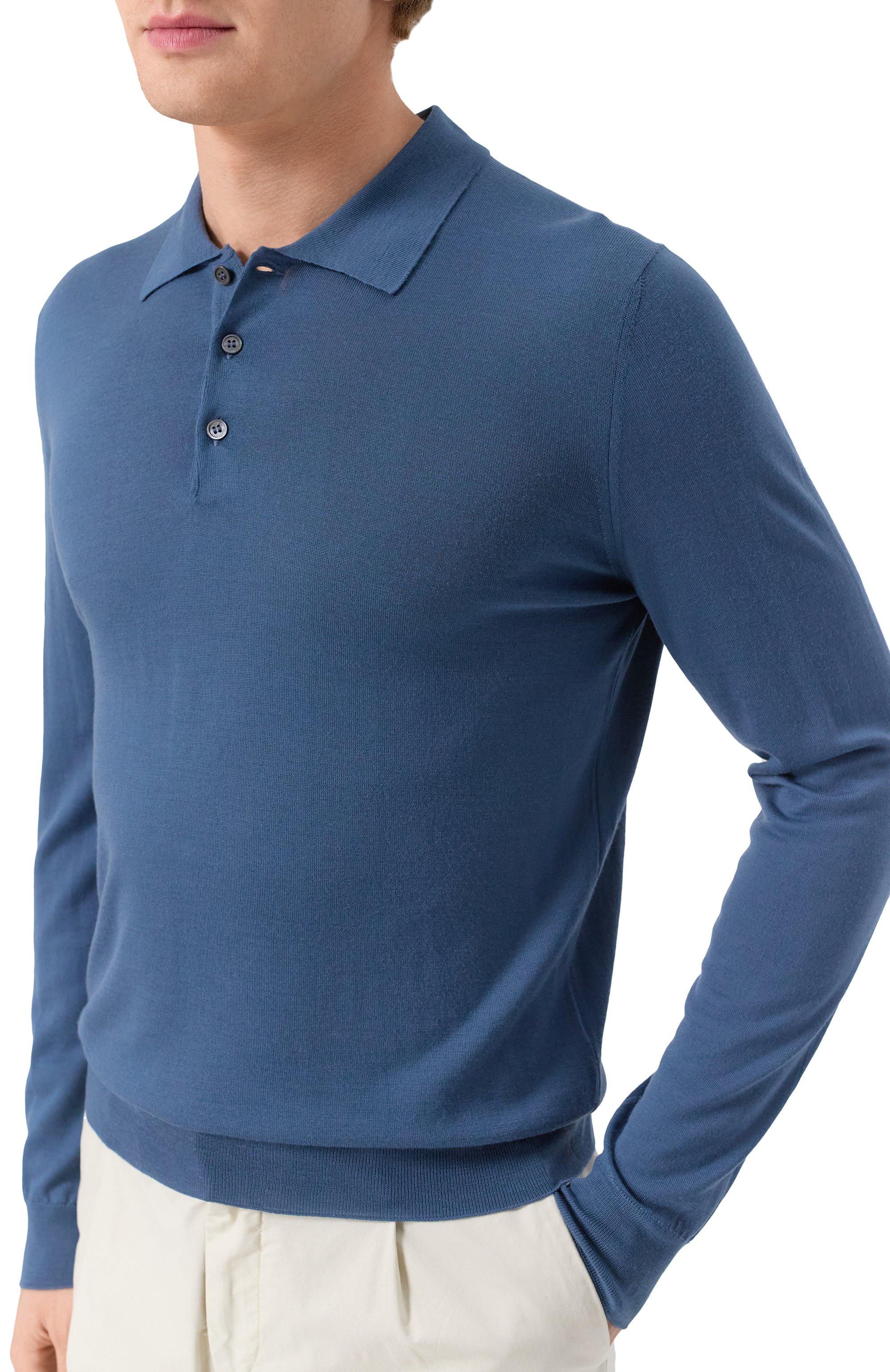 Шерстяное поло CORNELIANI, арт. 25M529-2525126, фото 5