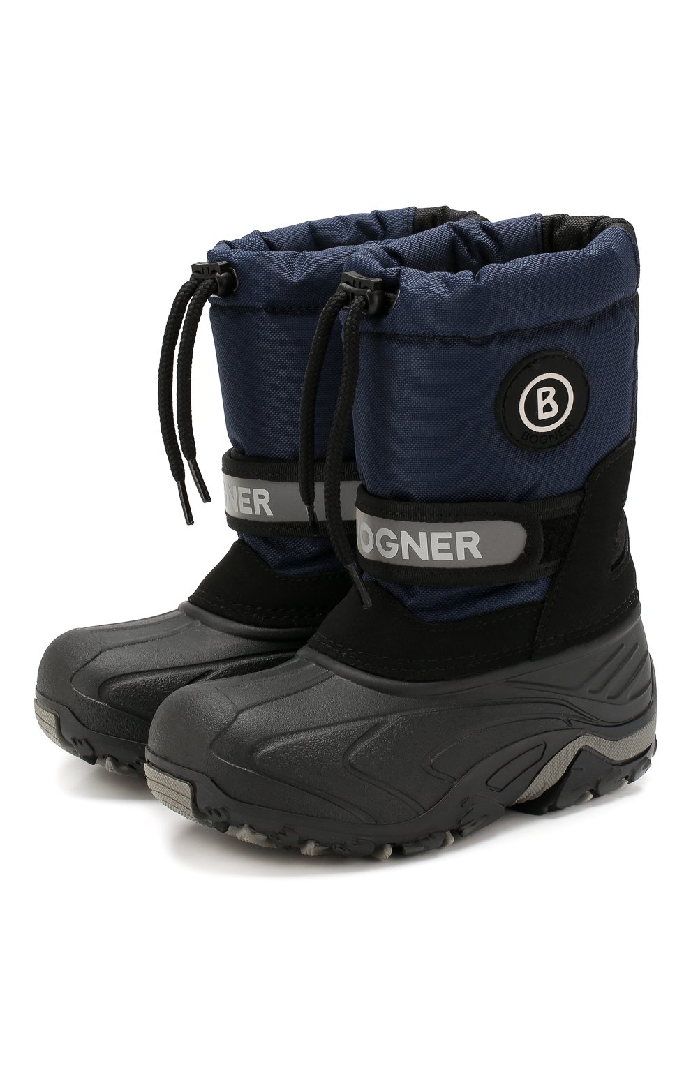 Утепленные сапоги BOGNER темно-синего цвета по цене 17700 руб., арт. 493-9222/B0RMI0 JR. 1A, фото 1 Утепленные сапоги BOGNER, арт. 493-9222/B0RMI0 JR. 1A, фото 1