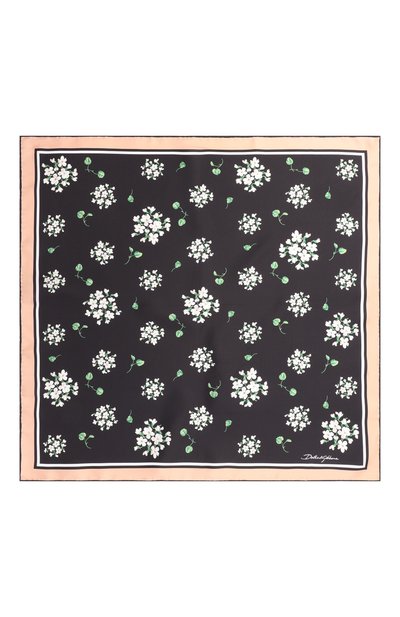Шелковый платок DOLCE & GABBANA, арт. FN092R/GDDUM, фото 4