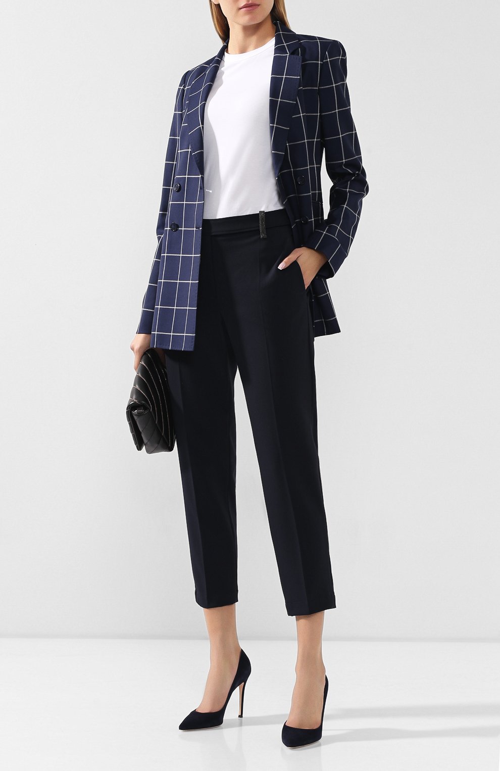 Шерстяные брюки BRUNELLO CUCINELLI, арт. MB526P6572, фото 2