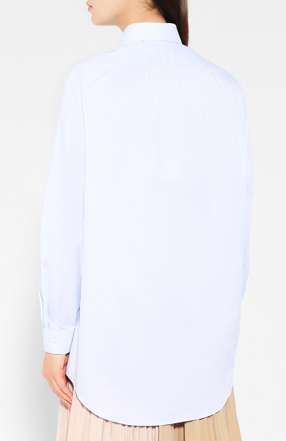 Хлопковая блуза свободного кроя GUCCI, арт. 543406/ZLE77, фото 4