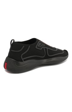 Текстильные кроссовки PRADA, арт. 3S6421-3KPL-F0002-025, фото 4
