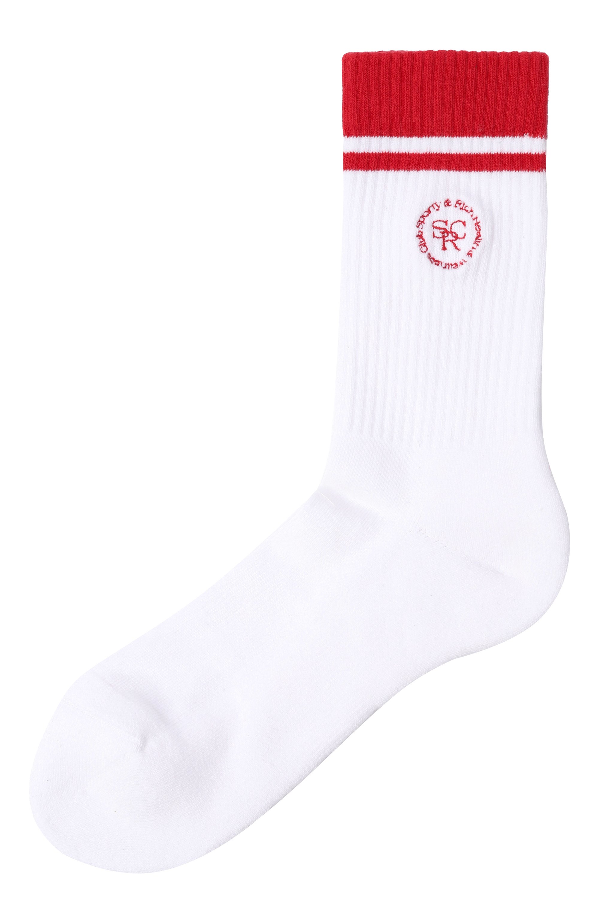 Хлопковые носки SPORTY AND RICH, арт. AC02764305WH52, фото 1