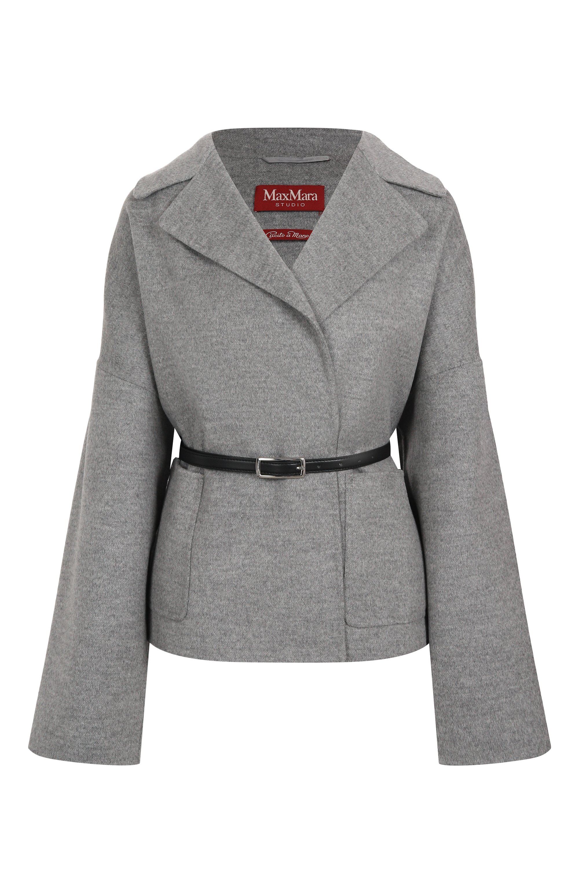 Полупальто из шерсти и кашемира MAX MARA STUDIO, арт. BLASY, фото 1