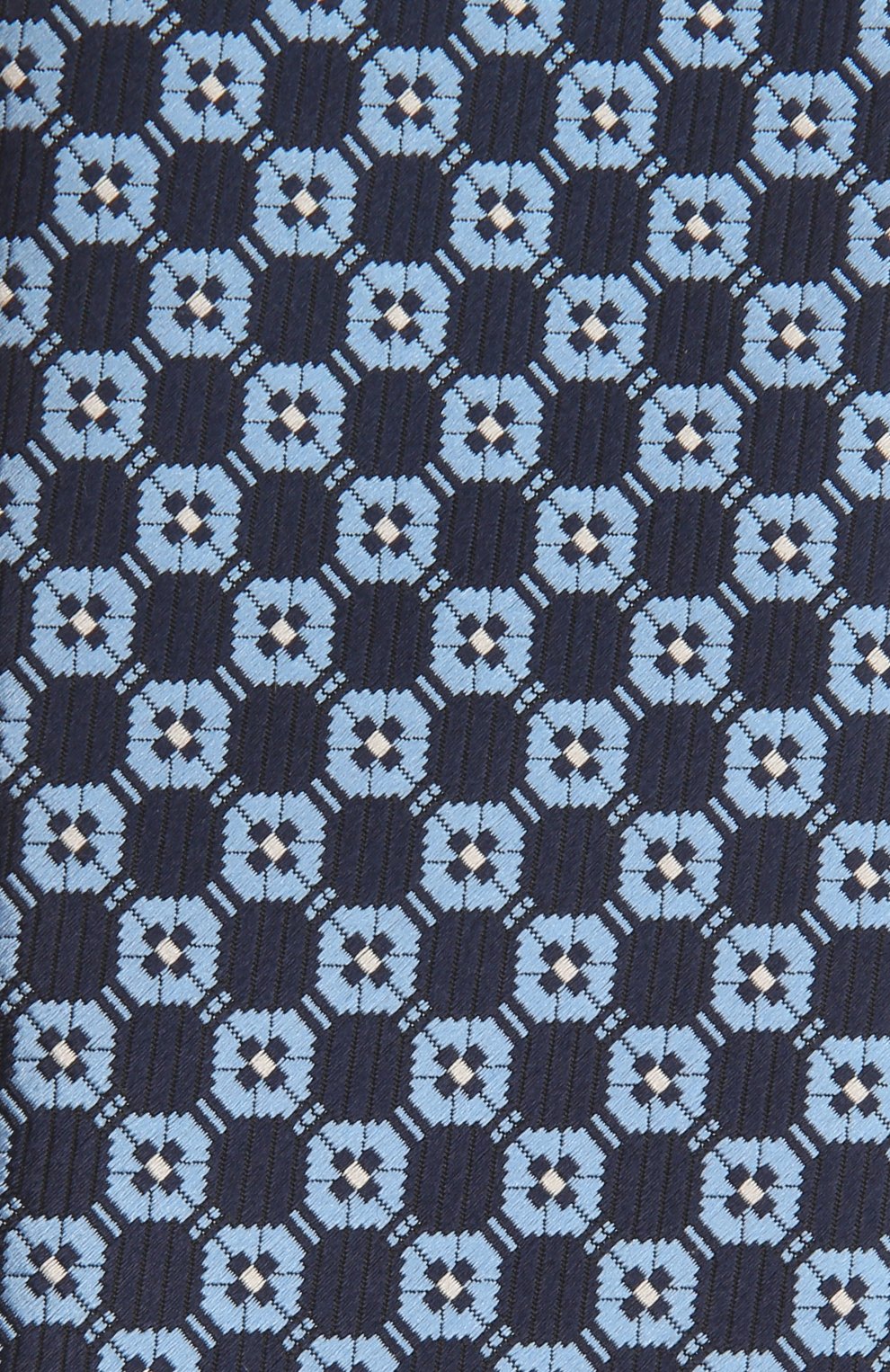 Шелковый галстук ZEGNA голубого цвета по цене 19650 руб., арт. Z2D83T/1UM, фото 3 Шелковый галстук ZEGNA, арт. Z2D83T/1UM, фото 3