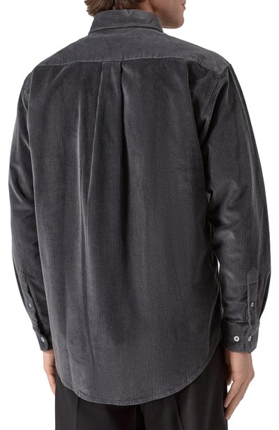 Вельветовая рубашка DROLE DE MONSIEUR, арт. E-SH172-C0156-DGR, фото 4