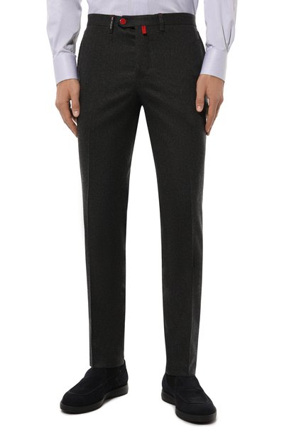 Шерстяные брюки KITON, арт. UFPP79K0123E03, фото 3