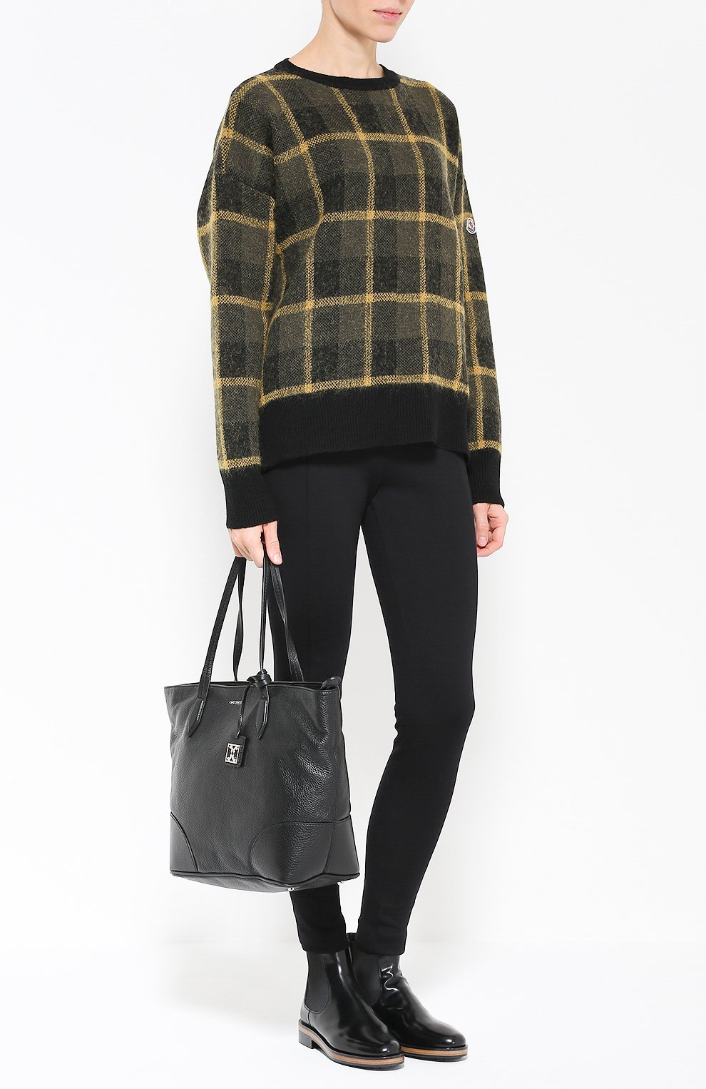 Пуловер свободного кроя со спущенным рукавом MONCLER, арт. B2-093-90660-00-99713, фото 2