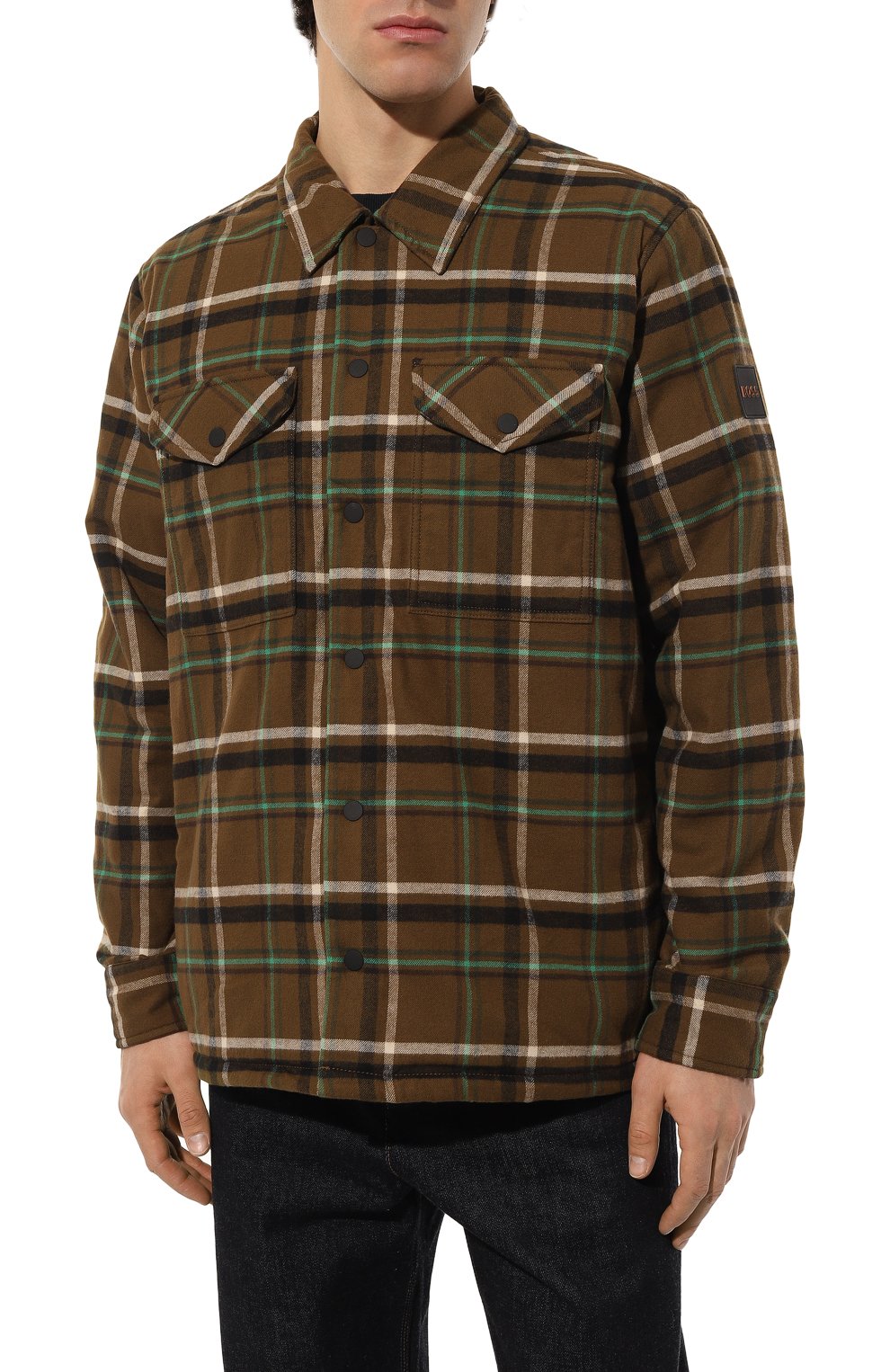 Хлопковая рубашка BOSS ORANGE, арт. 50484708, фото 3