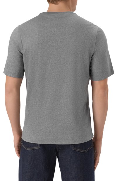 Хлопковая футболка ZILLI, арт. TSR02AM0100VZL000, фото 4