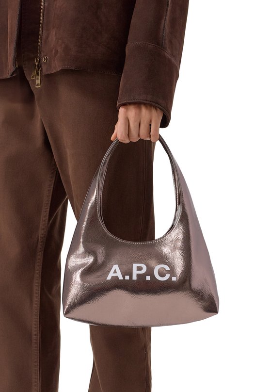 Сумка Ninon baby A.P.C. F67027/PUABZ Серебряный  F67027/PUABZ Фото 2