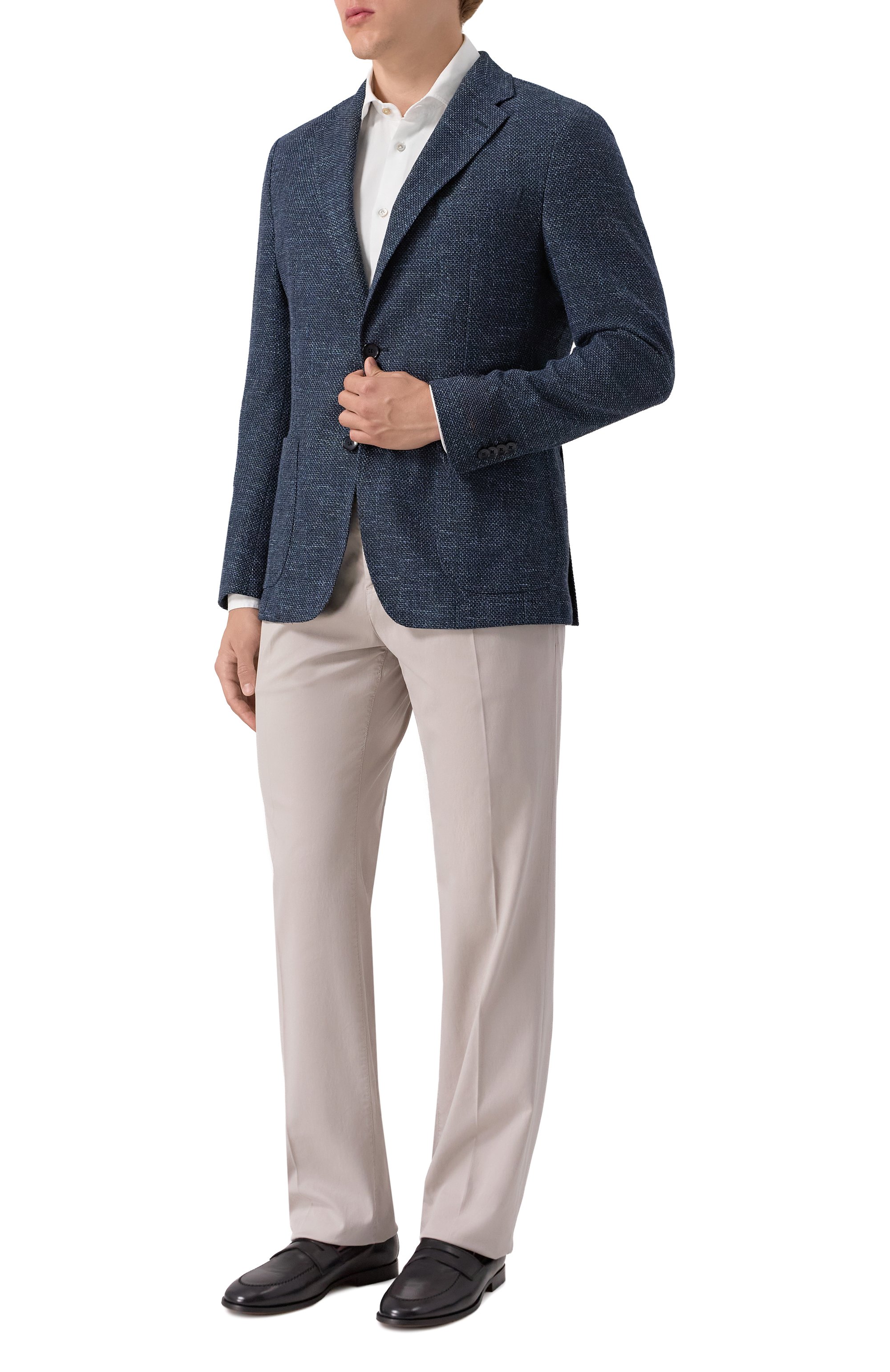 Пиджак из хлопка и вискозы WINDSOR, арт. 13 GIR0 10019382/30046376, фото 2