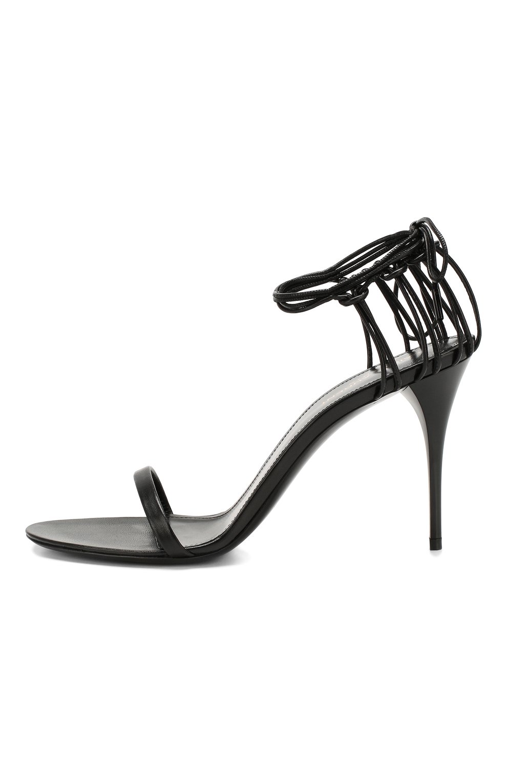 Кожаные босоножки lexi SAINT LAURENT, арт. 606493/1N800, фото 3