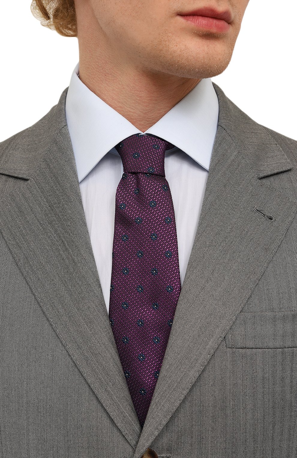 Шелковый галстук BROUBACK, арт. TIE 8CM/SS23, фото 2