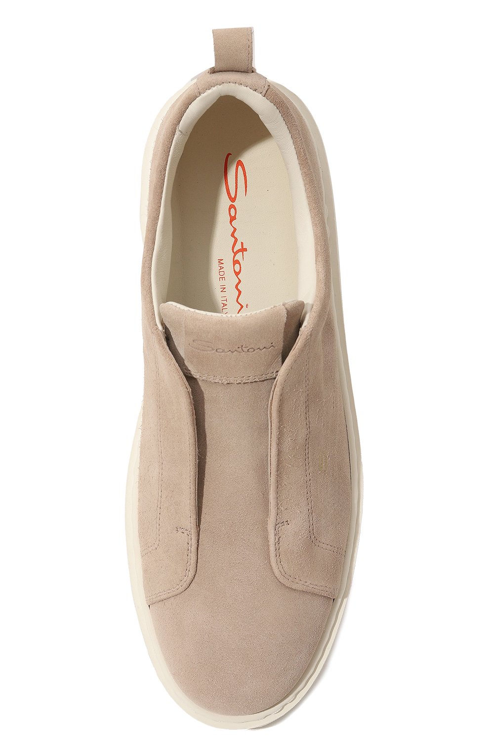 Замшевые кеды SANTONI, арт. WBCD61224BARGTW3, фото 6